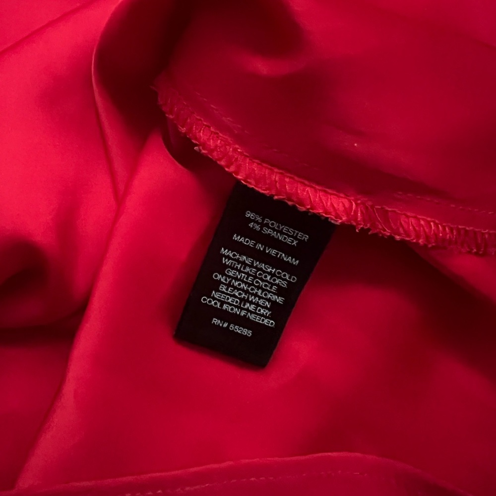 Express Red Blouse - Picture 3 of 6